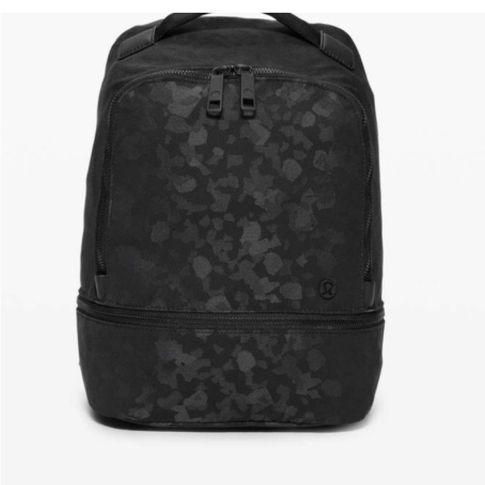 Lululemon Athletica Black Camouflage Women's Backpack